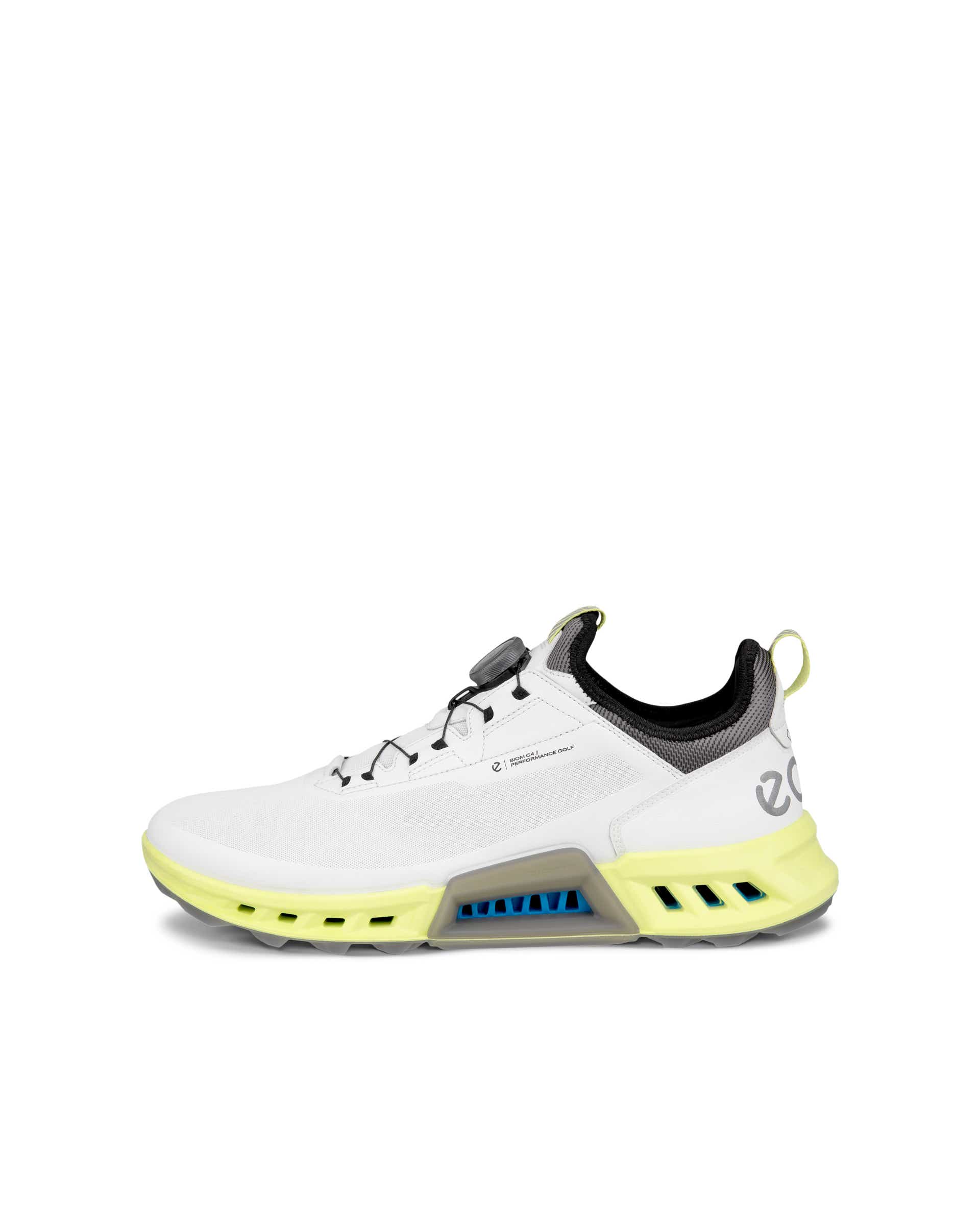 Men's ECCO® Golf Biom C4 Leather Gore-Tex Golf Shoe | White
