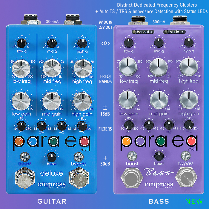 Guitar Pedal X - News - Empress Effects releases dedicated Bass