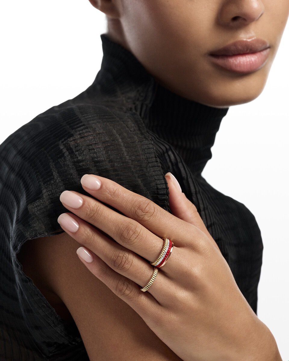 キャトル グログラン | リング スモール ゴールド | ブシュロン