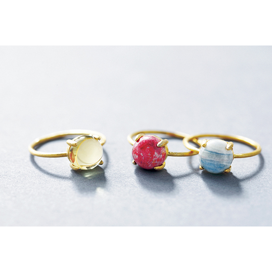 Shiococo]天然石リング | KOBUNSHA SELECT SHOP | [Shiococo]天然石リング