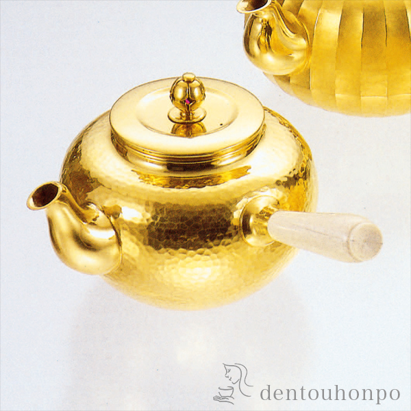 送料無料】 純金 急須 槌目 350g / 高級 コレクション 美術品 工芸品