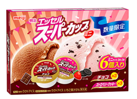 明治、「明治 エッセル スーパーカップ ミニ ストロベリークッキー