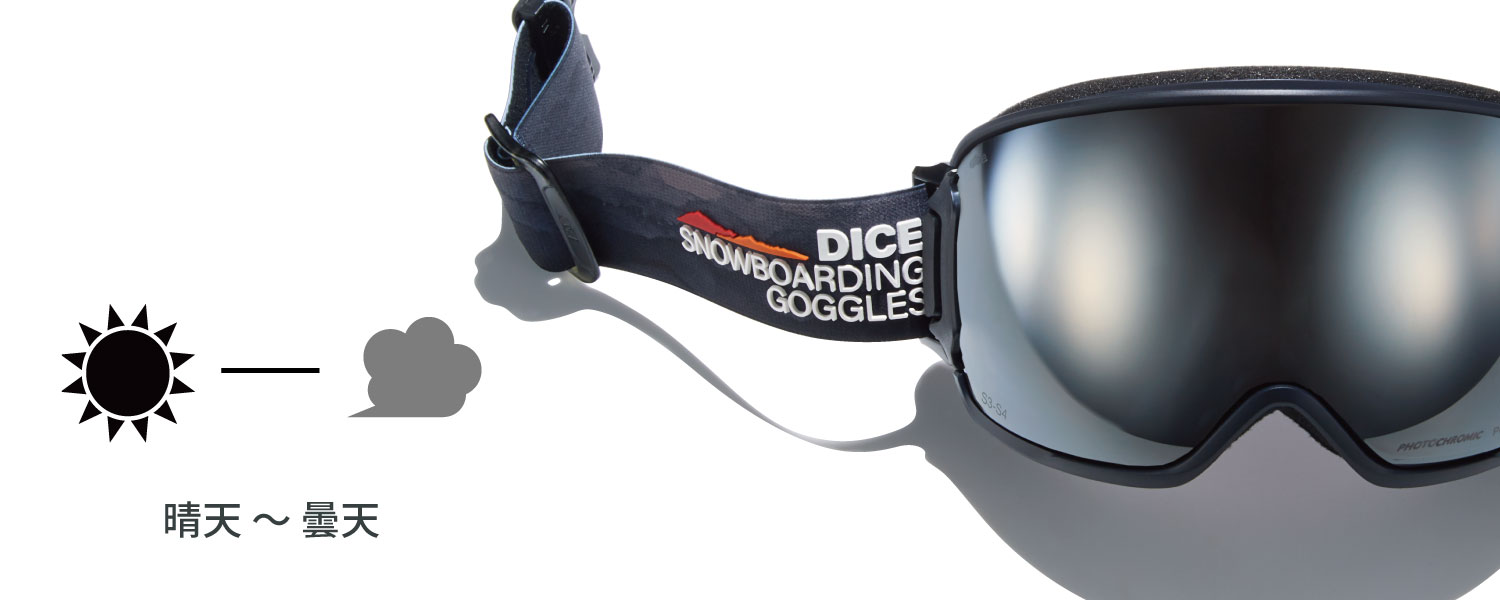 DICE snowboarding goggles | ダイススノーボーディングゴーグル