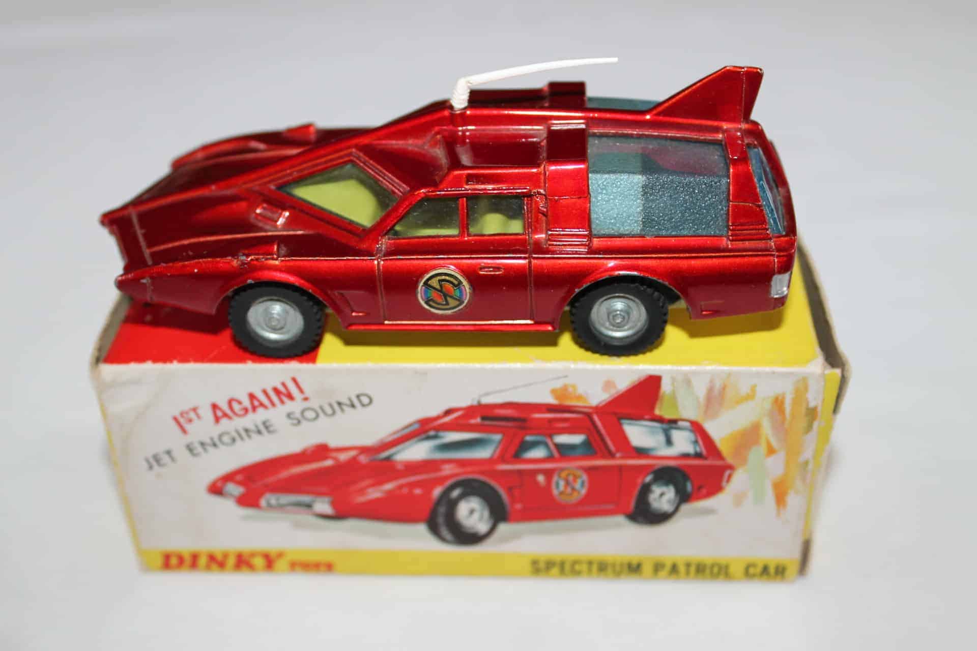 Dinky 103 Spectrum Patrol Car | metallic red | Almost Mint