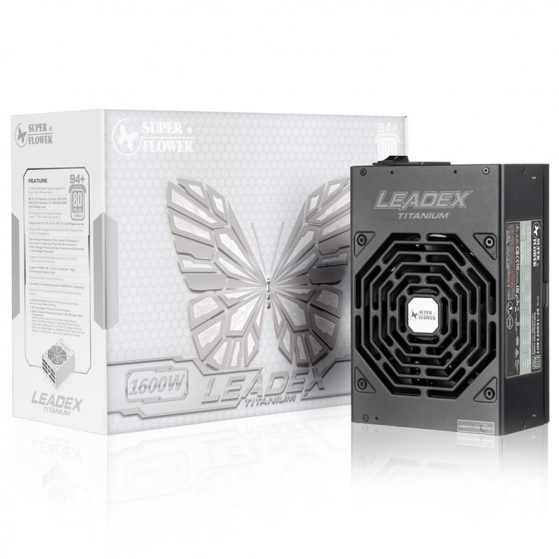 LEADEX TITANIUM 1600W - 欲しいPC DIYパーツを世界から－株式会社