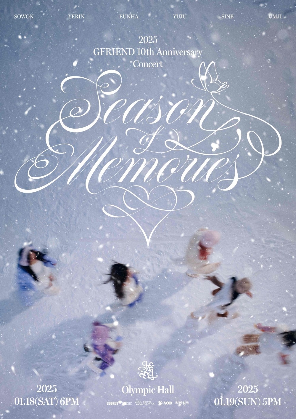 GFRIEND Unveils Main Poster for 10th Anniversary Solo Concert