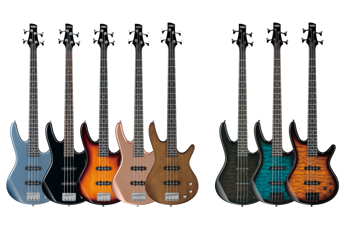 IBANEZのGioシリーズからエントリークラスのエレキベースが新登場！
