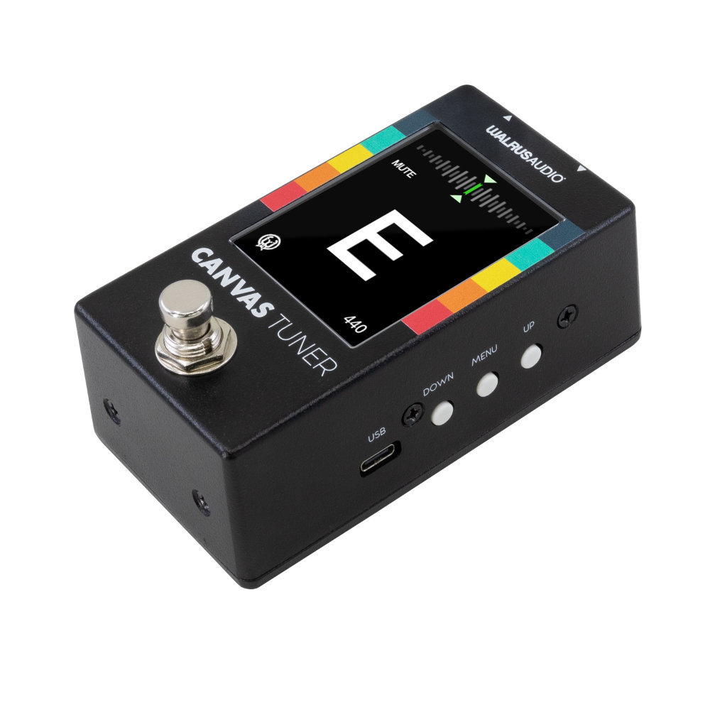 WALRUS AUDIOからペダル型チューナー「Canvas Tuner」が発売