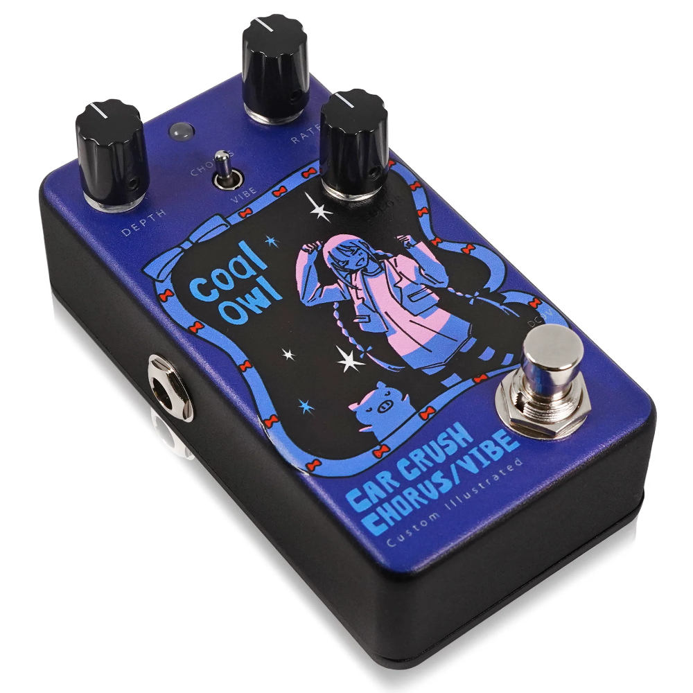 Animals Pedal coalowl氏イラストのギターエフェクター
