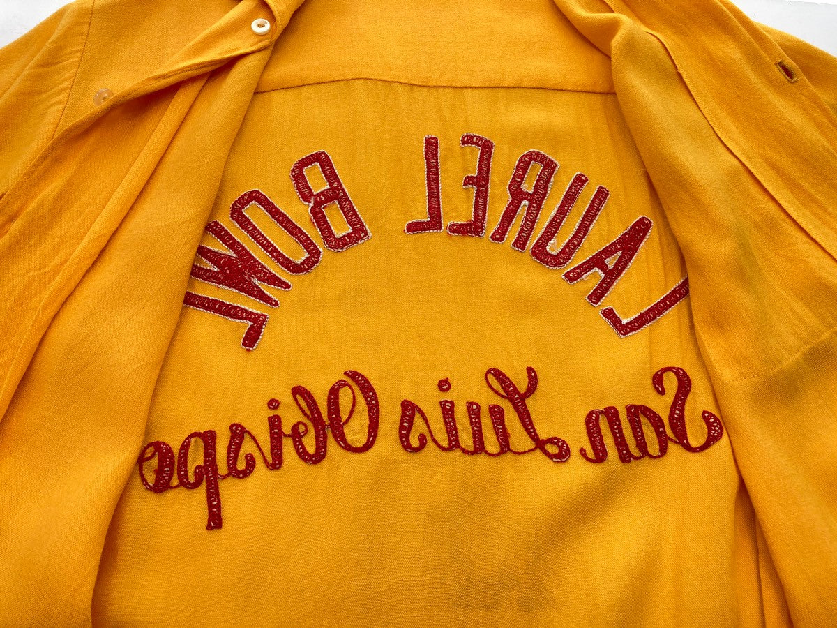 ヴィンテージ VINTAGE ITEM 50's 60's Mr.Joel ボーリングシャツ 開襟