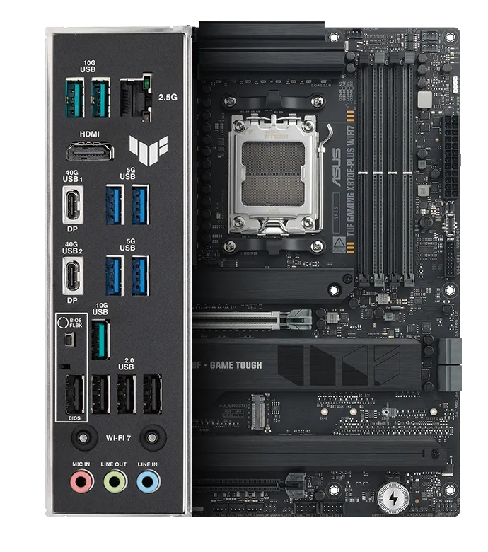 TUF GAMING X870E-PLUS WIFI7｜マザーボード｜ASUS 日本