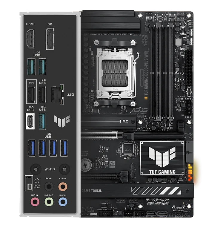 TUF GAMING B850-PLUS WIFI｜Motherboards｜ASUS Canada