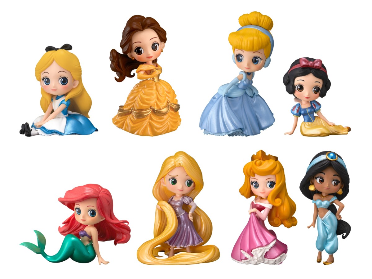ディズニープリンセスたちが大集合！バンプレスト「Disney Characters