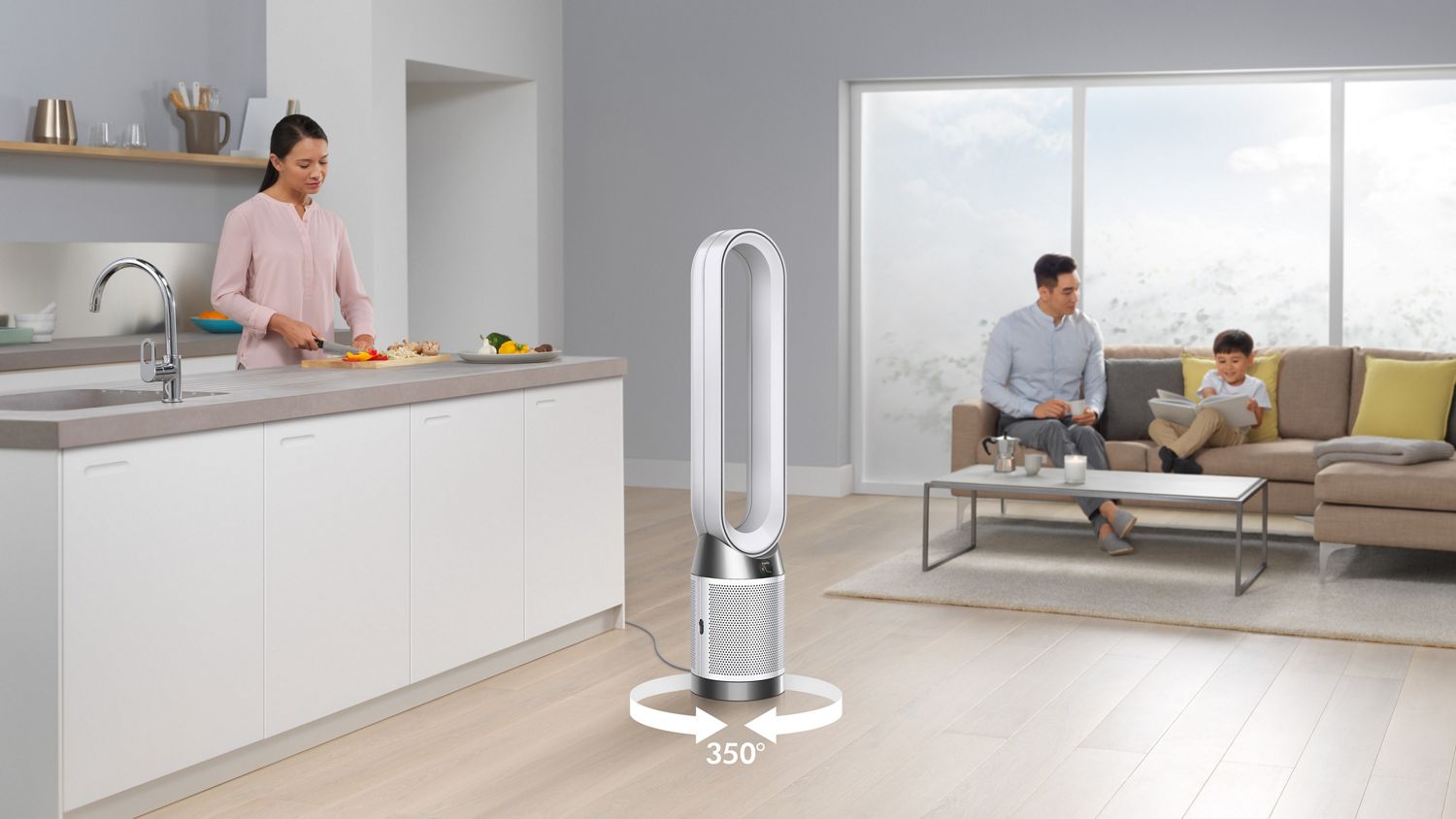 Dyson Purifier Cool Gen1 purifying fan (White) | Dyson