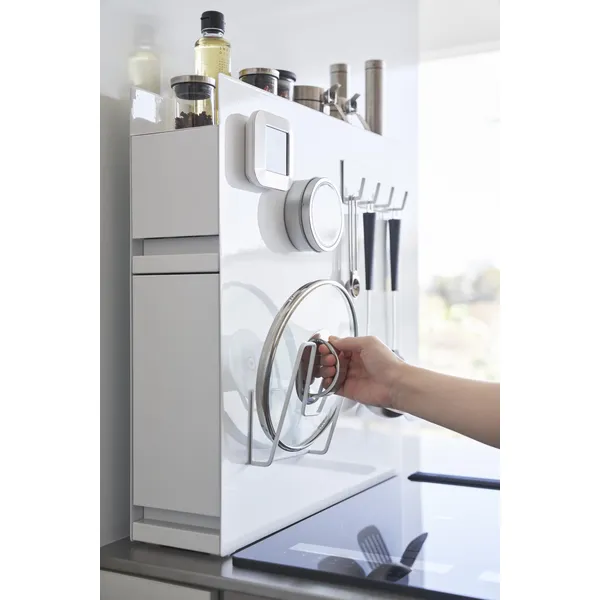 tower】隠せる調味料ラック 2段 タワー (ホワイト): 周辺小物 | ALMOTT