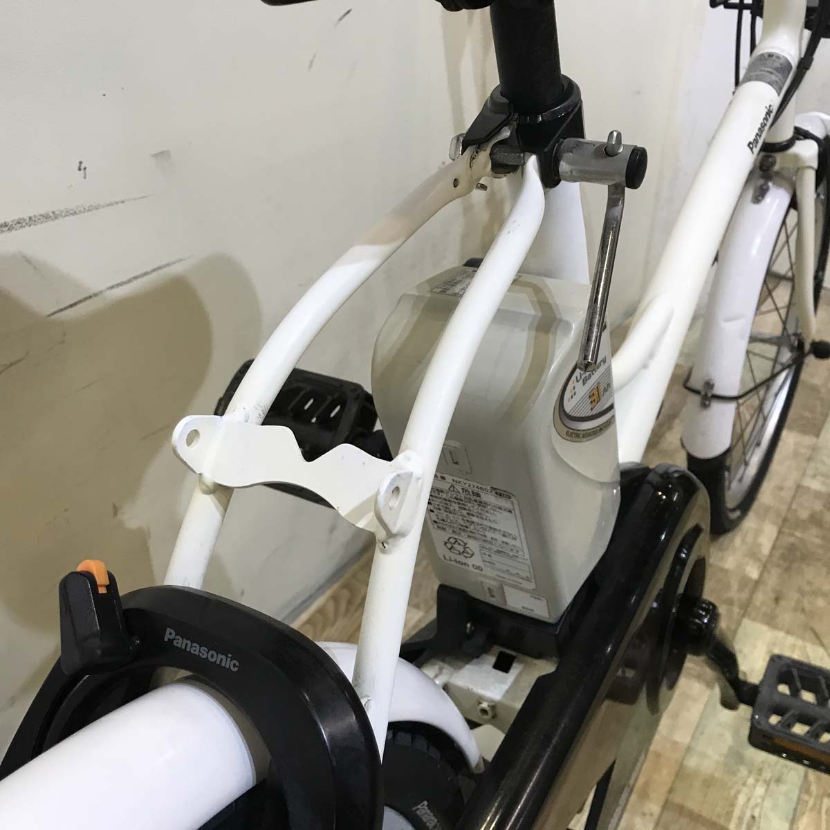 中古電動自転車 パナソニック シュガードロップ ホワイト 20インチ