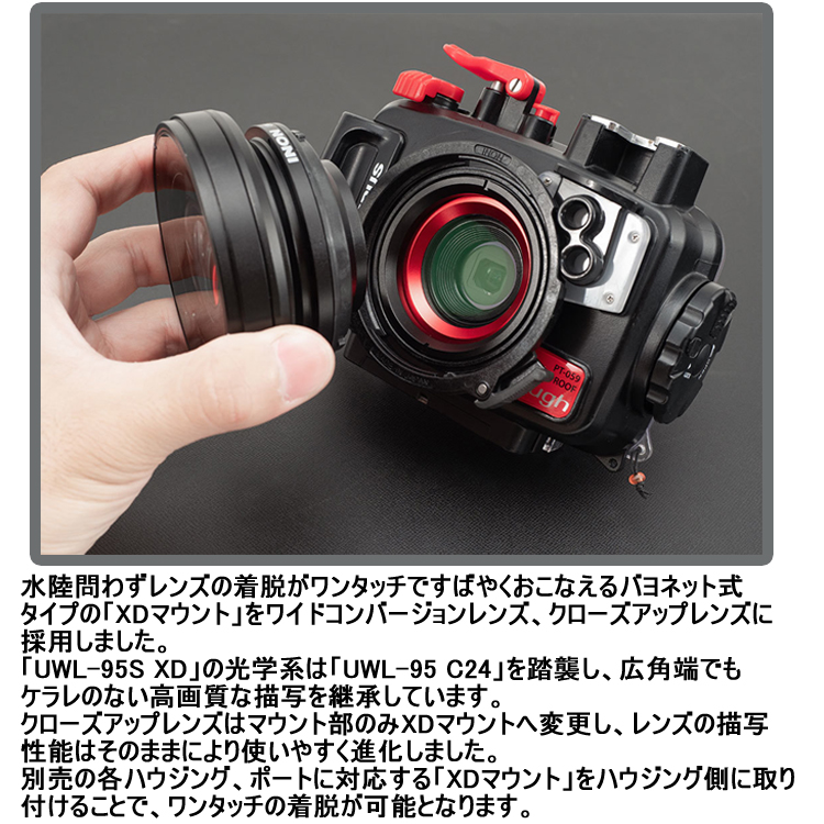 mic21ダイビングショップ[ INON ] 水中クローズアップレンズ UCL-90 XD