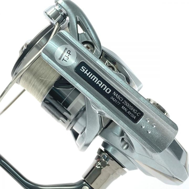 SHIMANO シマノ 21 ナスキー 2500SHG 043177 スピニングリール - 中古