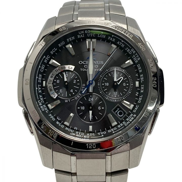 CASIO カシオ オシアナス マンタ デイト OCW-S1300-1AJF 電波ソーラー