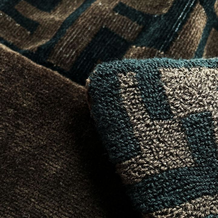 FENDI フェンディ ブランケット ビーチタオル ブラウン 96×176cm