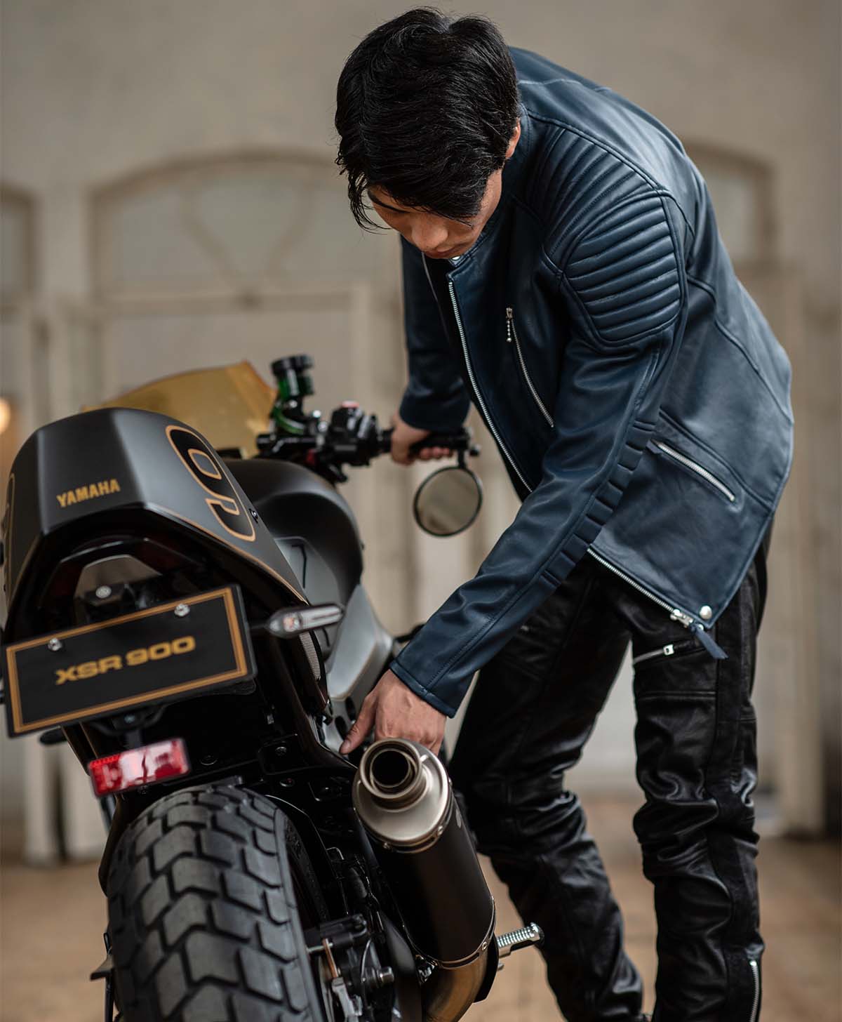 革ジャン ダブル レザージャケット｜カドヤ公式オンラインショップ