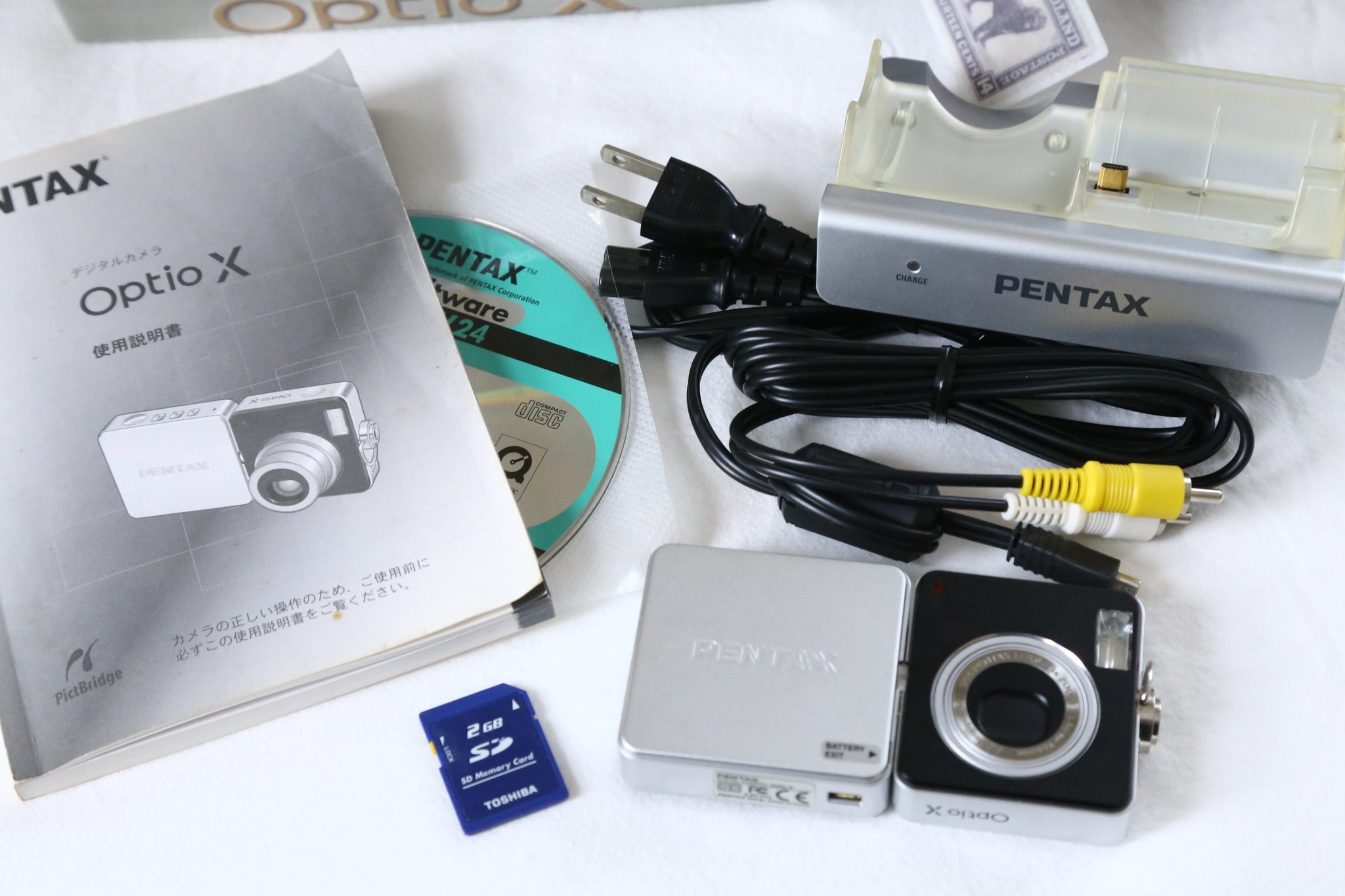 希少❗️PENTAX OPTIO X 📷❗️画面が動く！近未来的なデザイン✨極上