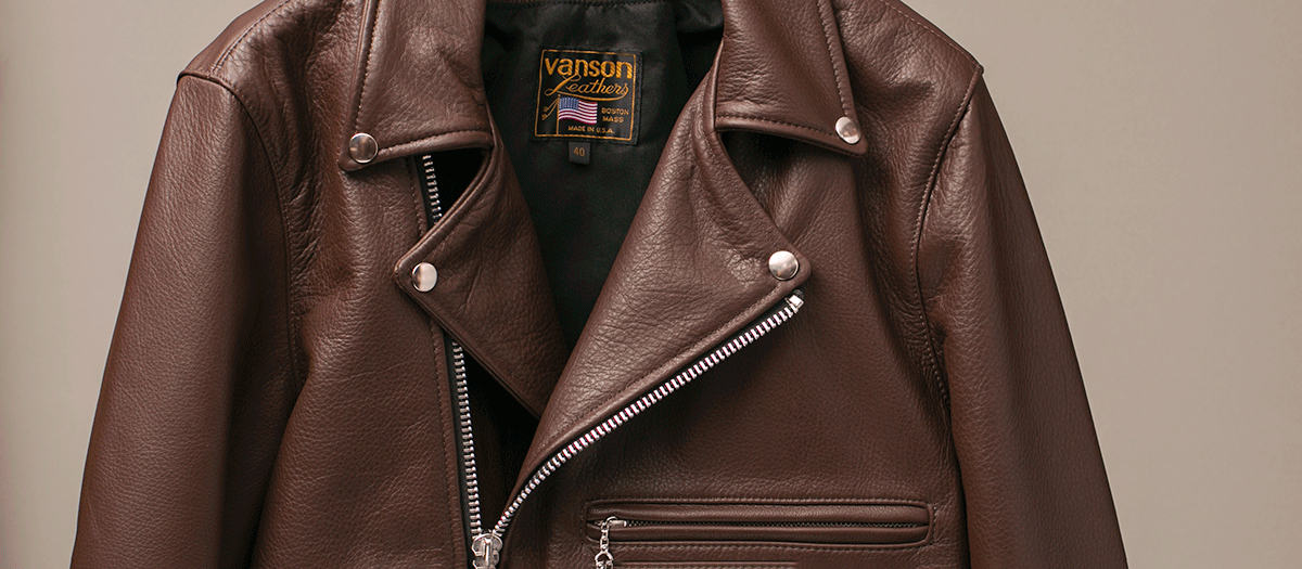 Vanson Special Custom Doulbe Riders Jacket Type 1 「グレインレザー