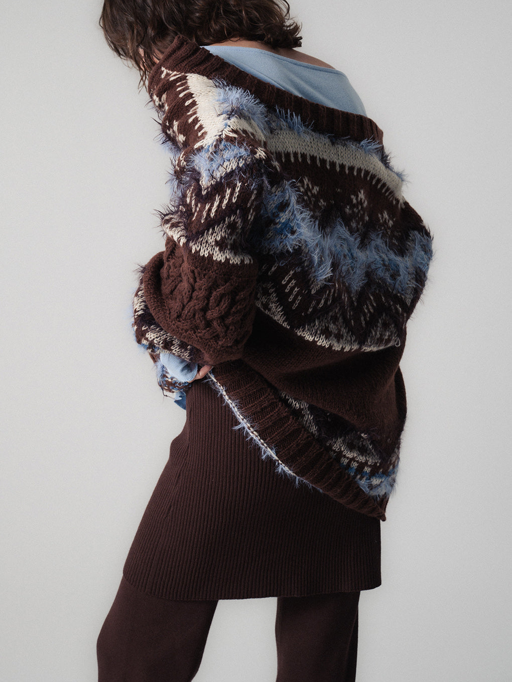 NORDIC ZIP CARDIGAN