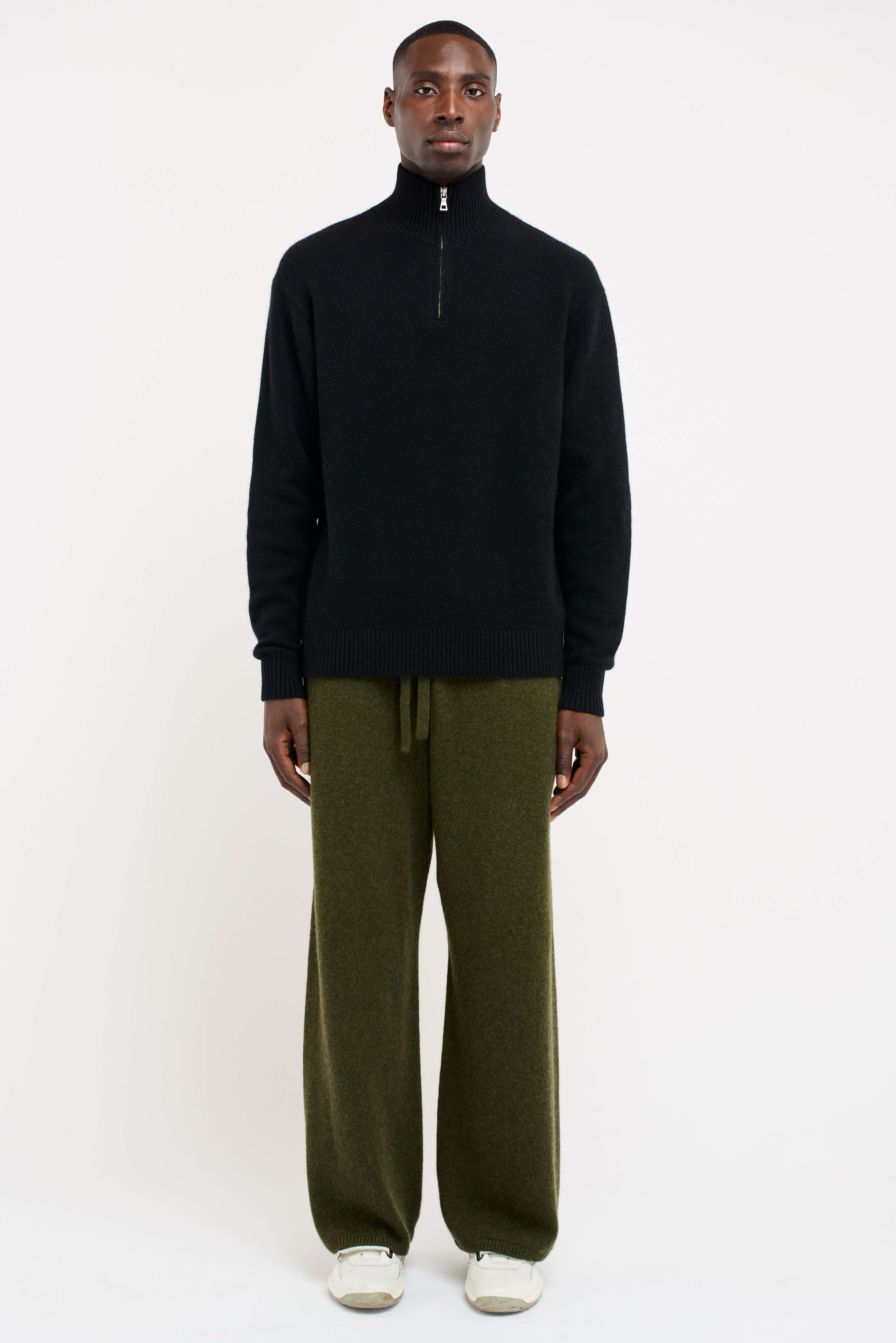 Relaxed Half Zip - The Elder Statesman