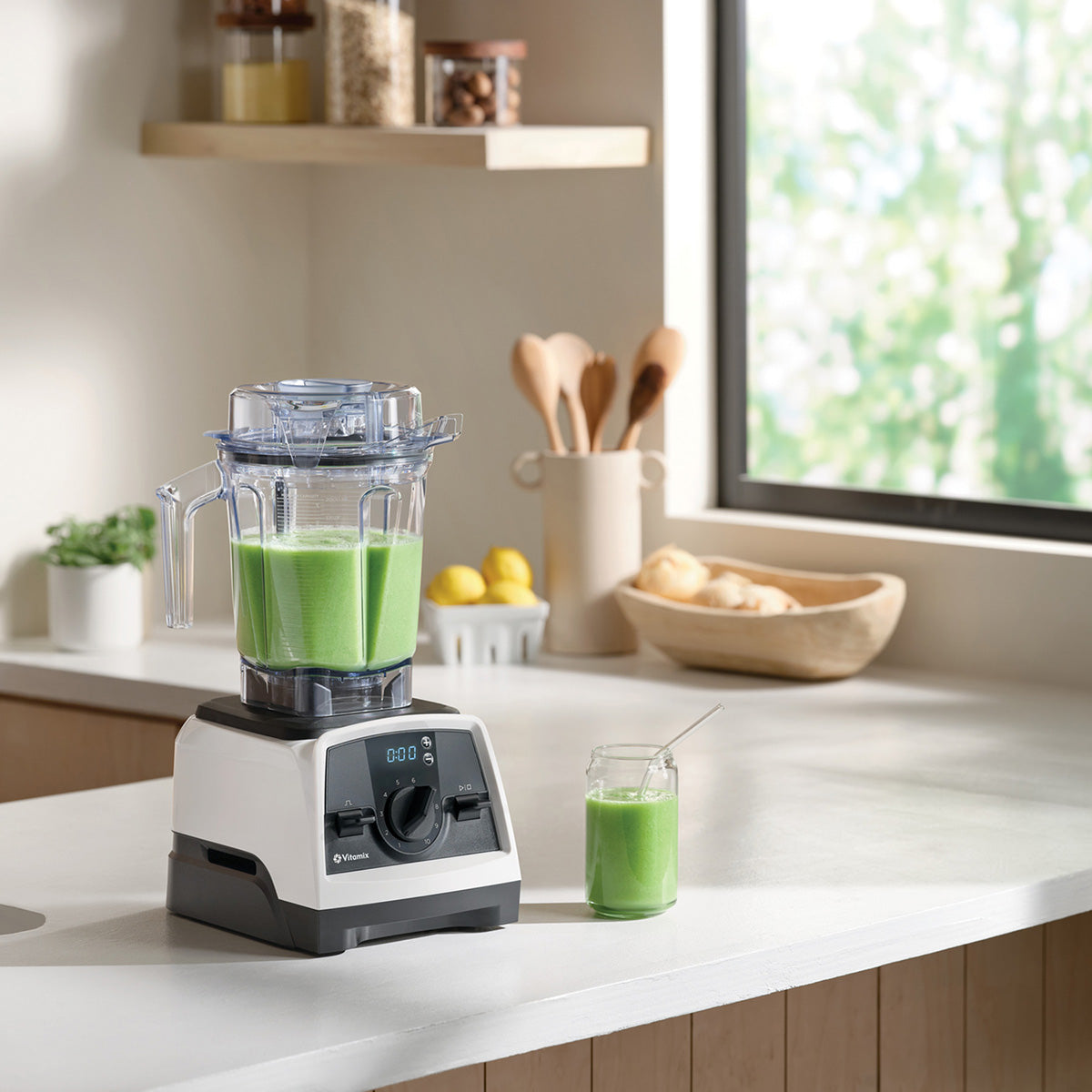 公式】バイタミックス Vitamix ミキサー V1200i ホワイト 1.4Lエアー