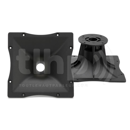 Horn RCF HF94 (90x40°), throat 1.0 / 1.4 inch, front 9.84 x 9.84 inch