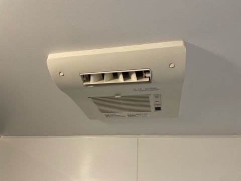 パナソニック製浴室乾燥機(GVL5700A)黒い埃が落ちてくるin東大和市