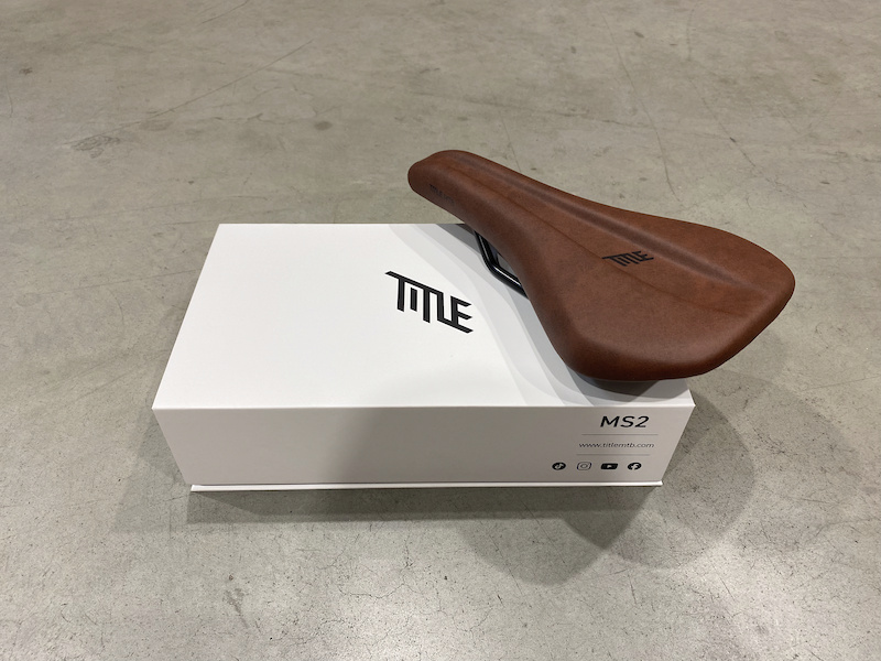 2025 Title MTB MS2 Saddle (Brown) For Sale