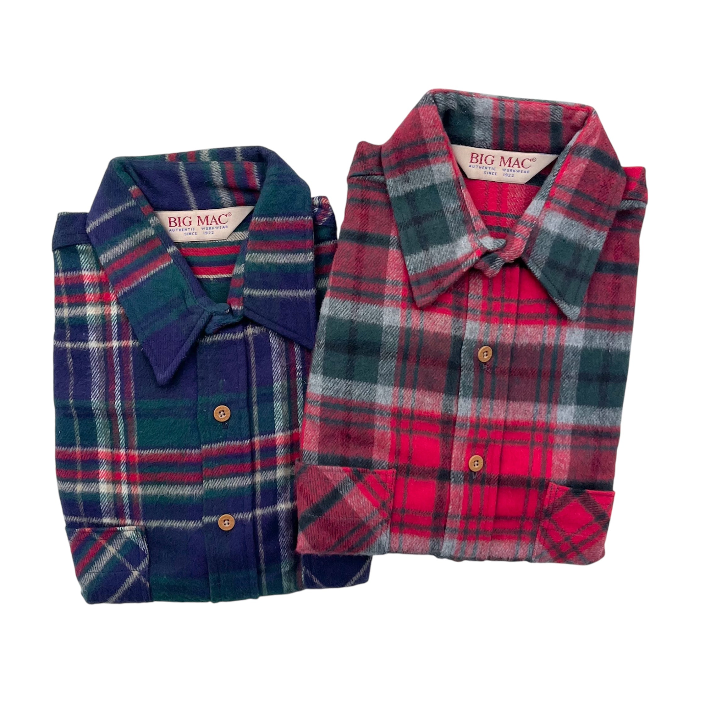 90's BIG MAC / Heavy Flannel Shirt (deadstock) USA製 – EPOCH