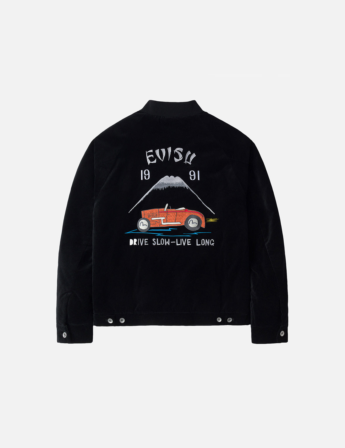 ビンテージベルベットレギュラーフィットパッドスカジャン – EVISU