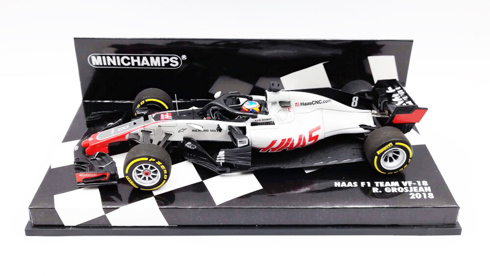 ハース VF-18 R.グロージャン | F1ミニカーあれこれ