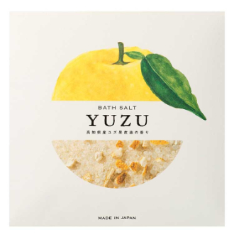 高知県産YUZU ピール入りバスソルト 40g: ビジター表示商品｜ファンビ