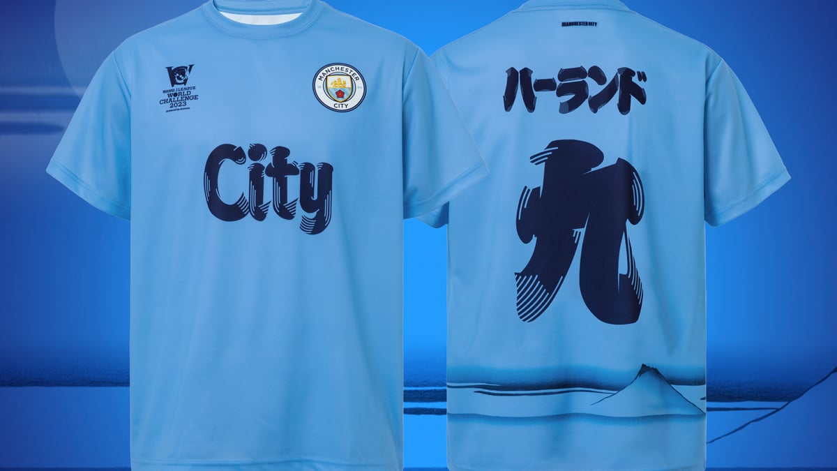 ZOZO×Jリーグワールドチャレンジ2023 マンチェスター・シティの選手名