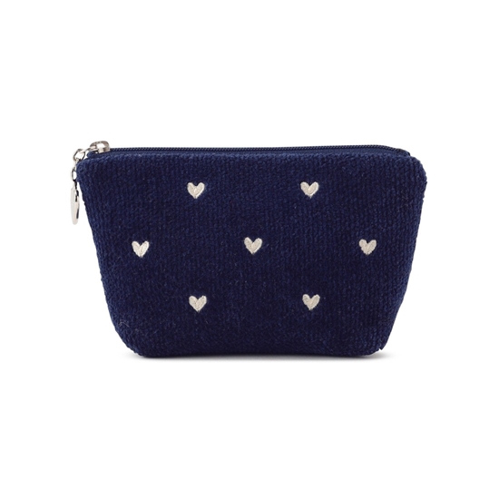 ラブラリーハート 舟型ポーチS L/LRH-243237(ネイビー): LOVERARY BY