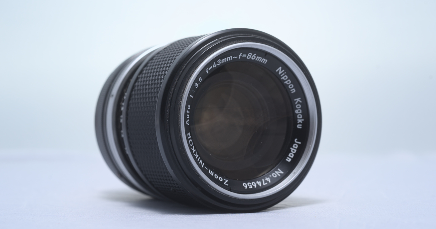 Nikon's 43–86mm f3.5 lens - Film and Sensor