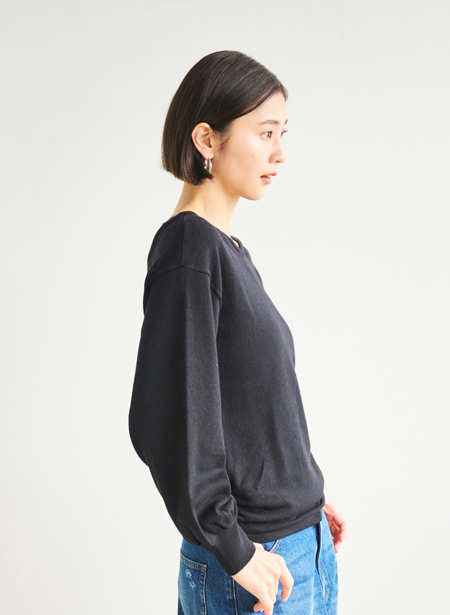 レース付きニットプルオーバー｜LOUNIE（ルーニィ）公式サイト／公式