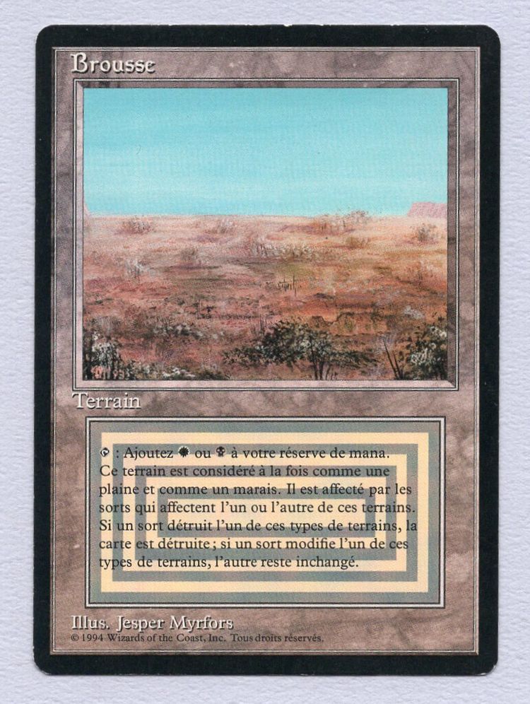 Scrubland》[3EDBB] 土地R | 日本最大級 MTG通販サイト「晴れる屋」