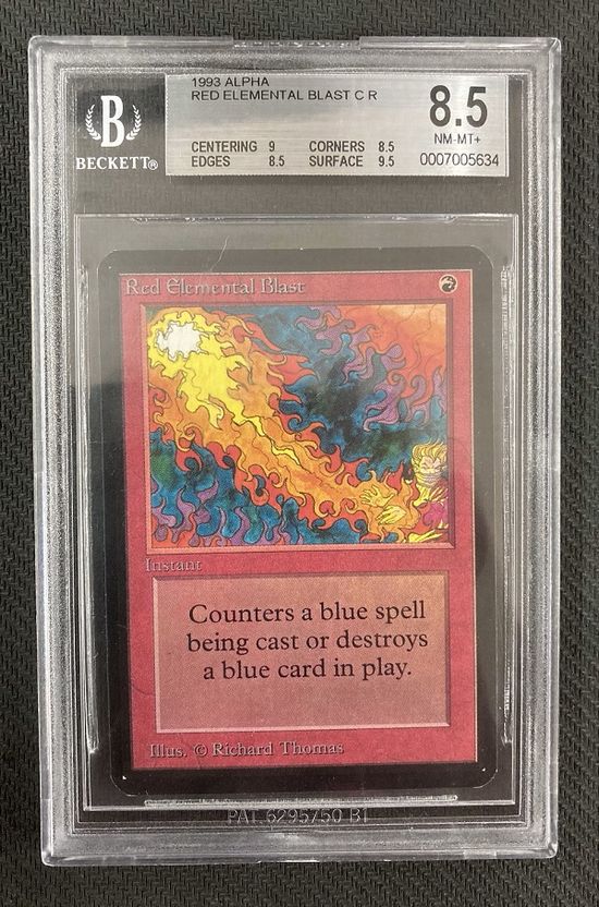 赤霊破/Red Elemental Blast》[LEA] 赤C | 日本最大級 MTG通販サイト
