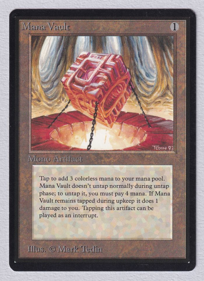 魔力の櫃/Mana Vault》[LEA] 茶R | 日本最大級 MTG通販サイト「晴れる屋」