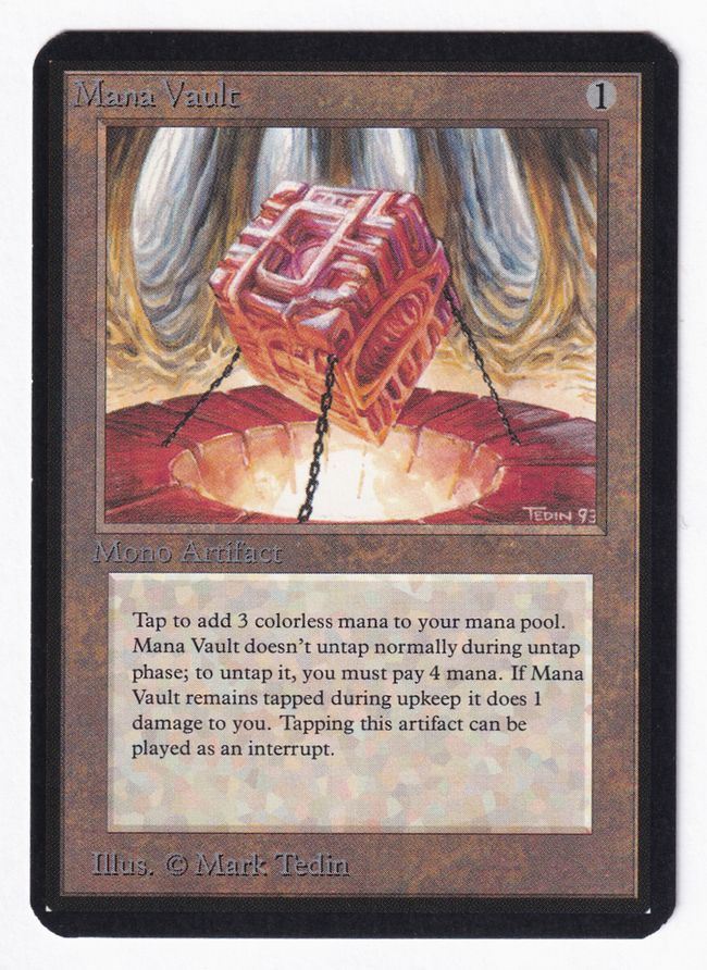 魔力の櫃/Mana Vault》[LEA] 茶R | 日本最大級 MTG通販サイト「晴れる屋」