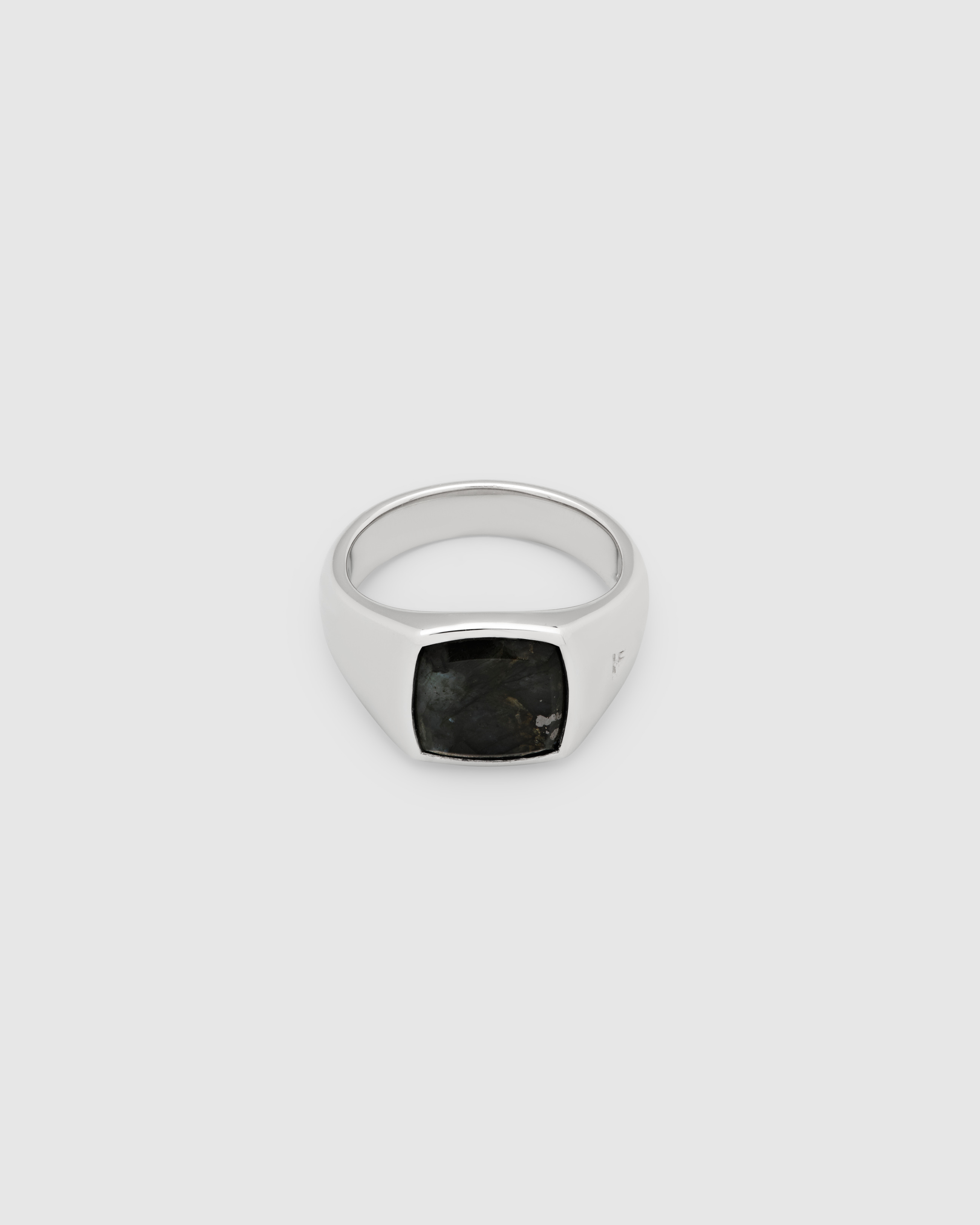 Kay Ring Black Larvikite - Tom Wood Project Official Online Store