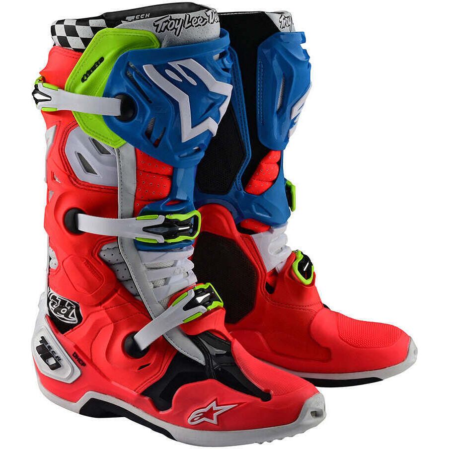 Troy Lee X Alpinestars Tech 10 Supervented Boots | FortNine
