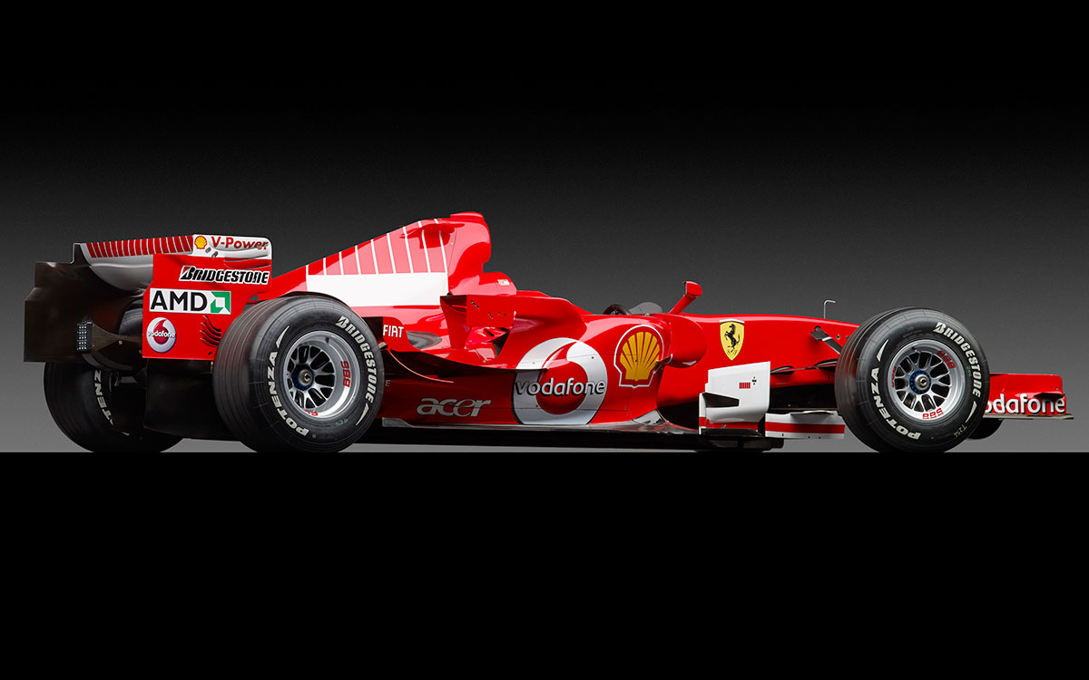 ミハエル・シューマッハ、最後の赤き女神「フェラーリ 248 F1」が