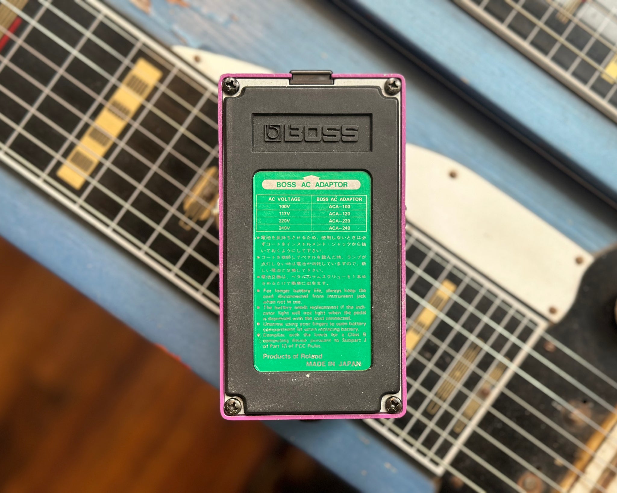 86 BOSS BF-2 Flanger - Green Label – Found Sound