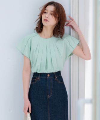 23区(ニジュウサンク)の【洗える】シャルマンエンブロイダリー T